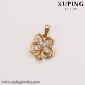 64178 Xuping wholesale Environmental Copper materials magnet 18k gold jewelry set for girls